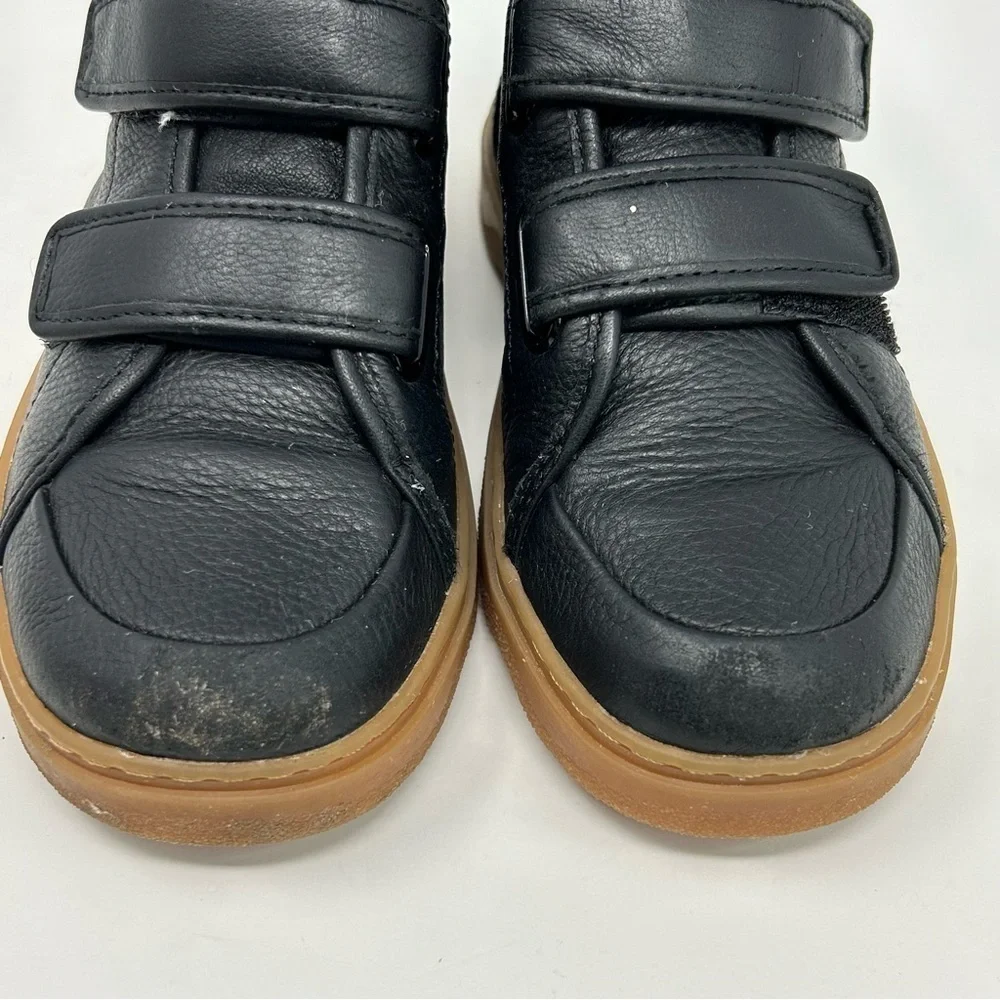 Camper Kiddo Kids Girls Black Leather Adjustable Boots Size 32 (US Size 13.5)